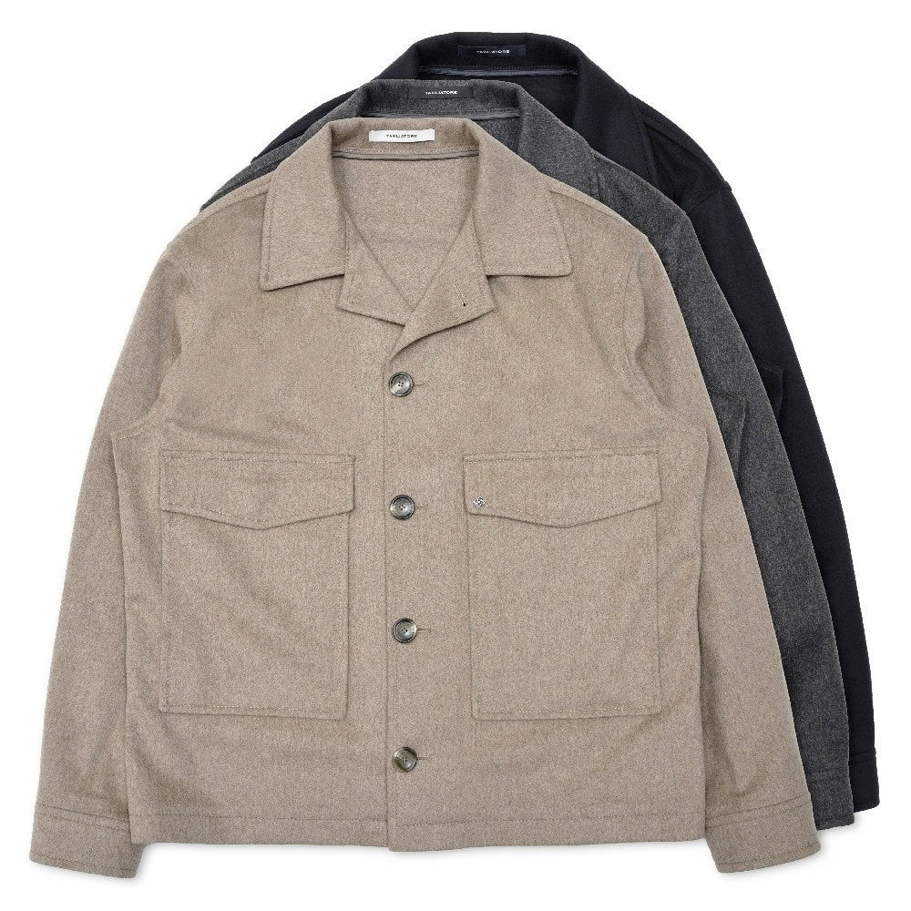 TAGLIATORE(タリアトーレ) ADIBアディブ LoroPianaウールフランネルショートブルゾン 010103 14062015054