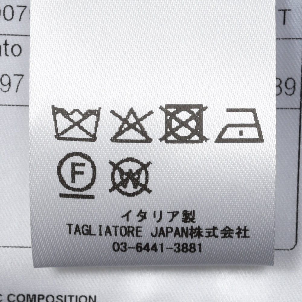 TAGLIATORE(タリアトーレ)SCOTTスコット ストレッチウールサキソニースタンドカラーキルティングベスト 550079 14062020054