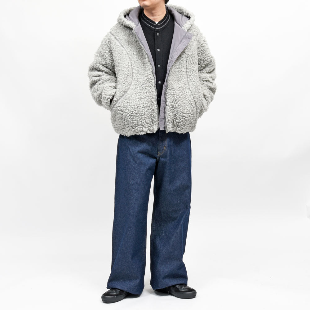 Bacon(ベーコン)G WOOL PCN ポリエステルウールボアブルゾン BACNUGIU654 genderless 14062700182