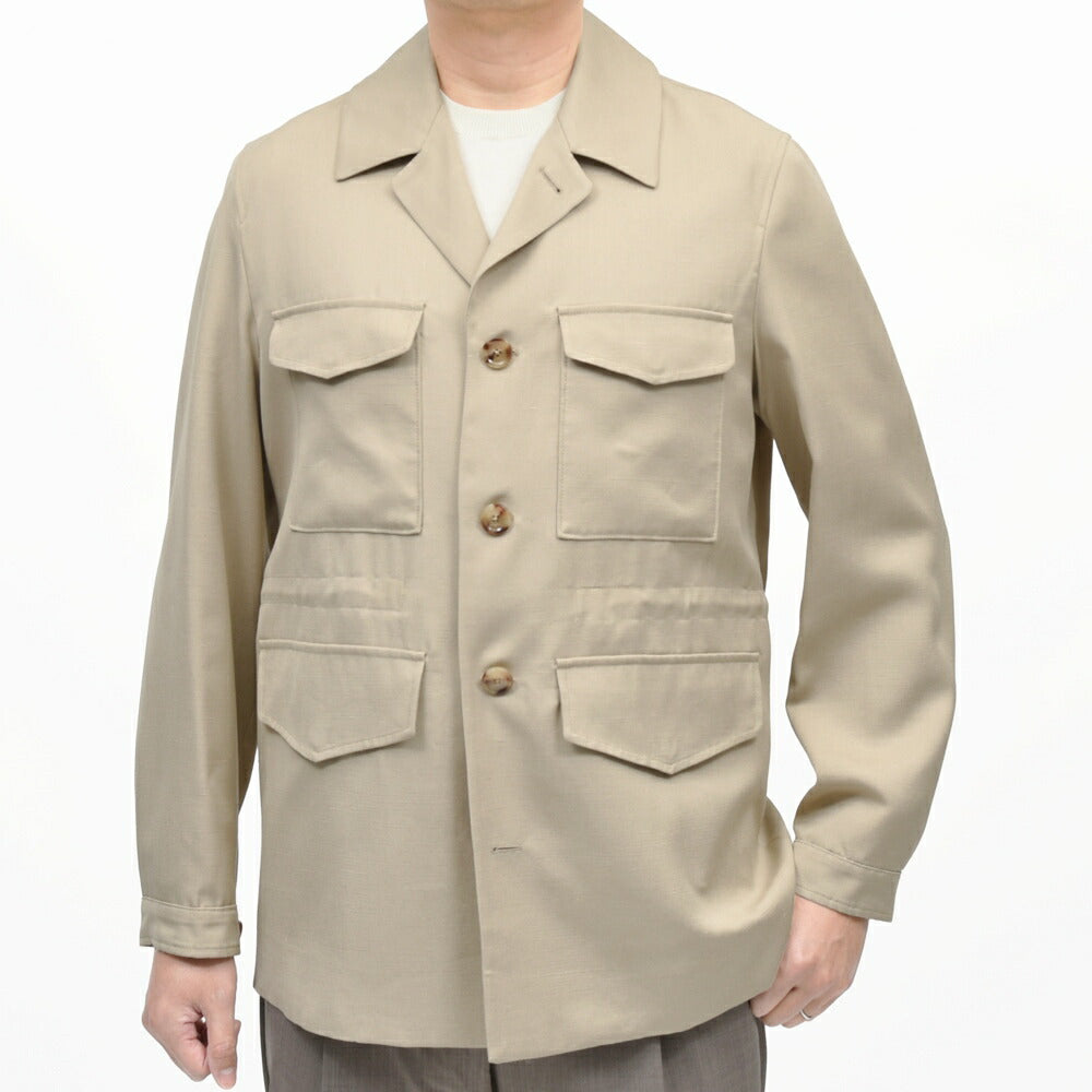 LARDINI(ラルディーニ) NOSHナッシュ レーヨンシルクフィールドジャケット 6116-4NOSH6418 14065000109