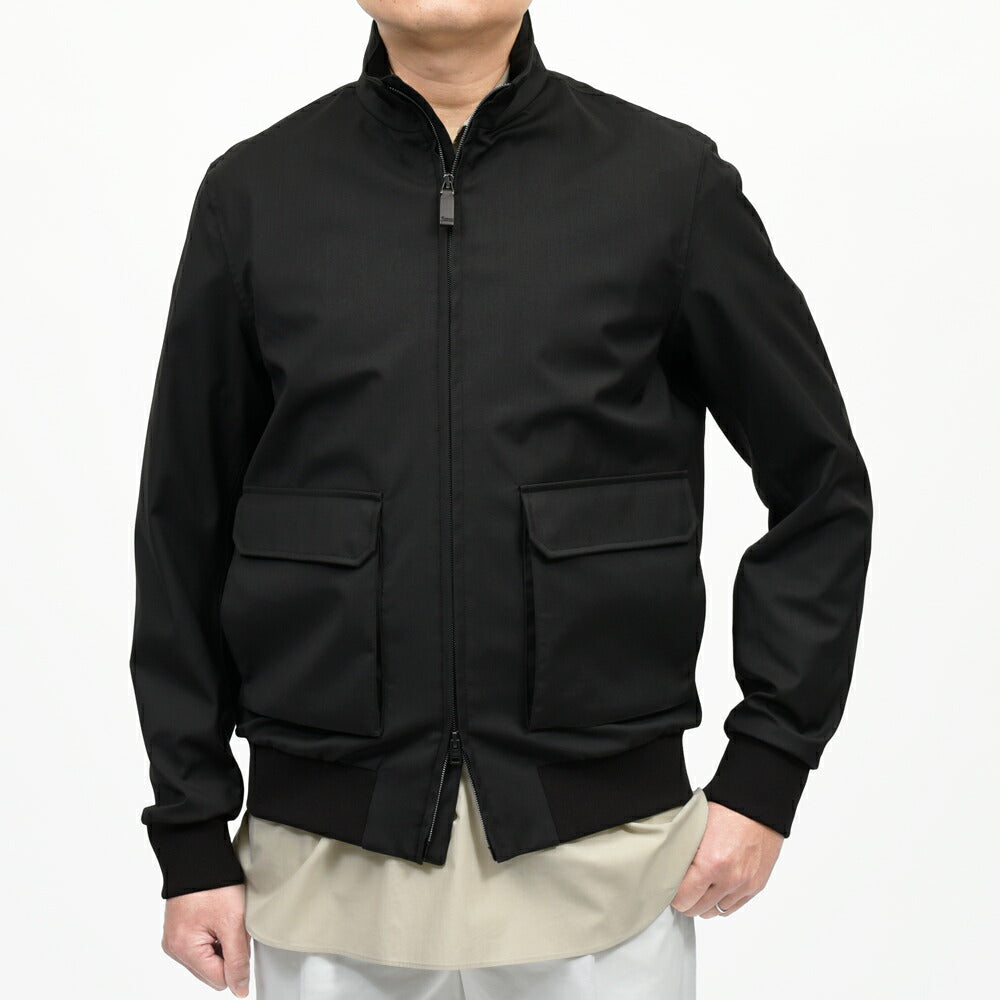 HERNO(ヘルノ) Loro Piana Storm System ウォータープルーフウールスタンドカラーブルゾン GI000587U-33410 14065000132