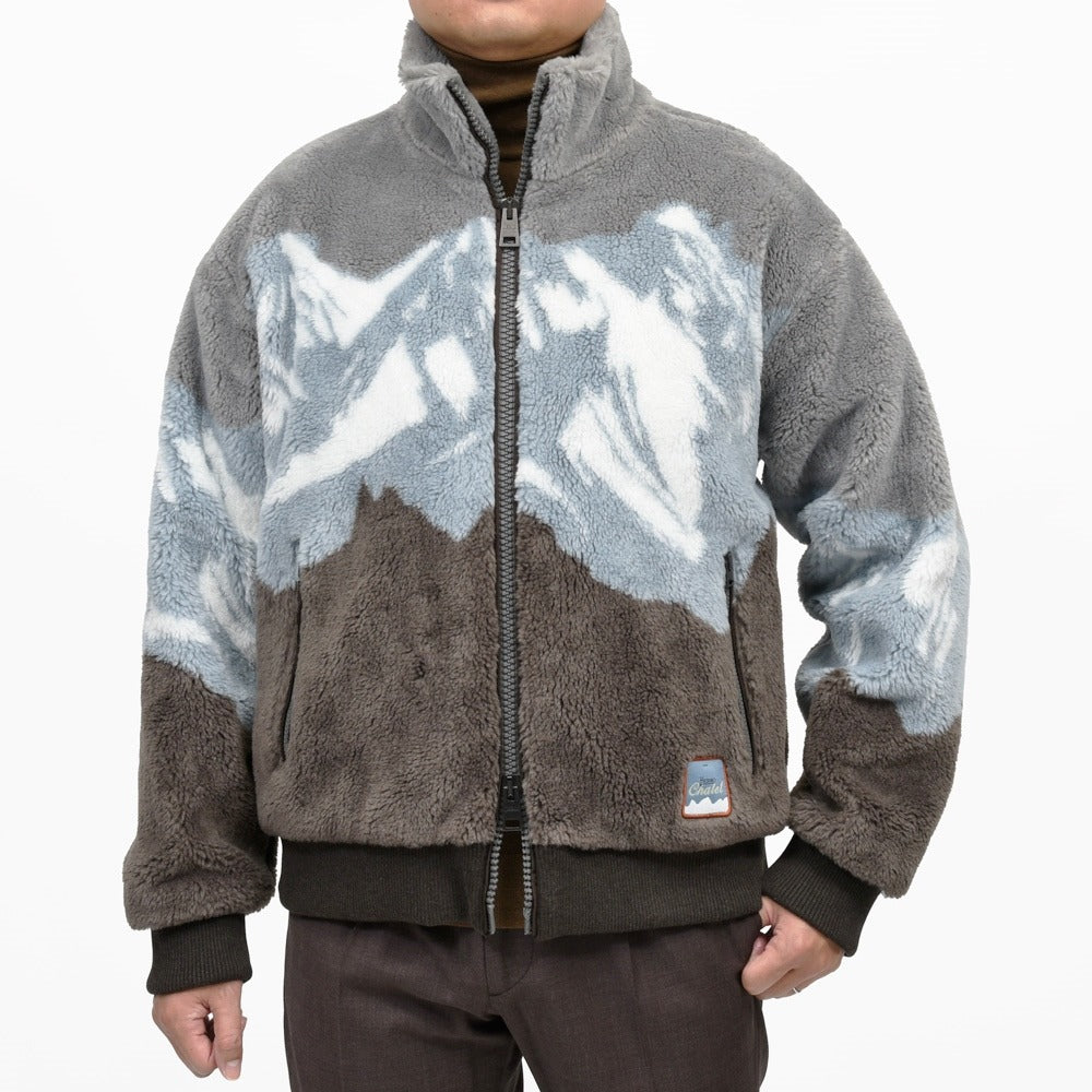 HERNO(ヘルノ)アルパインプリントエコファーブルゾン GI000685U-12969 14066002132