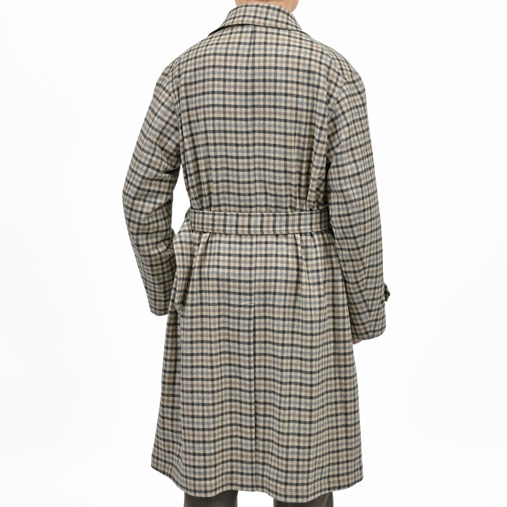 Whiteley&Green(ホワイトリー アンド グリーン) BRADFORD ウールカシミアライトツィードタッターソールバルカラーコート 14152004059