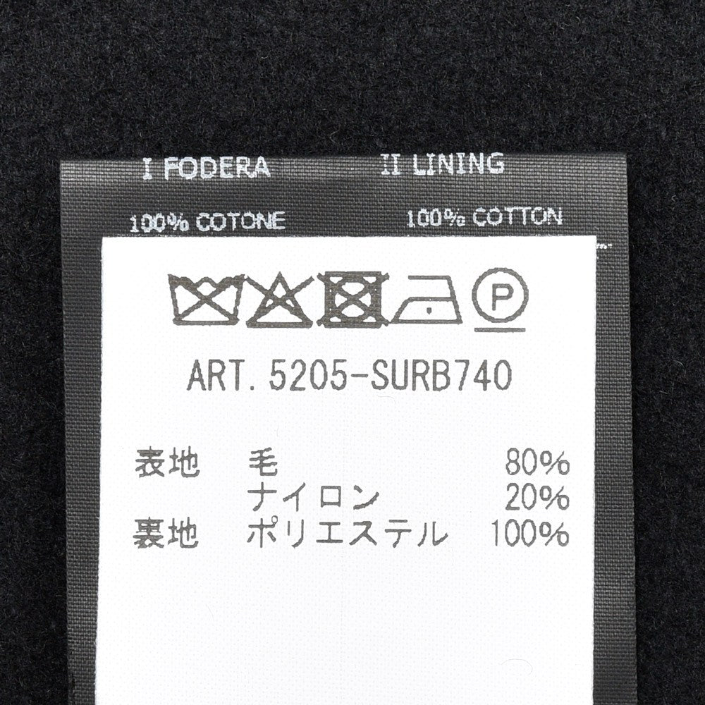 Hevo(イーヴォ) SURBOスルボ ウールナイロンフランネル1Bセミダブルコート SURB740 14152004109