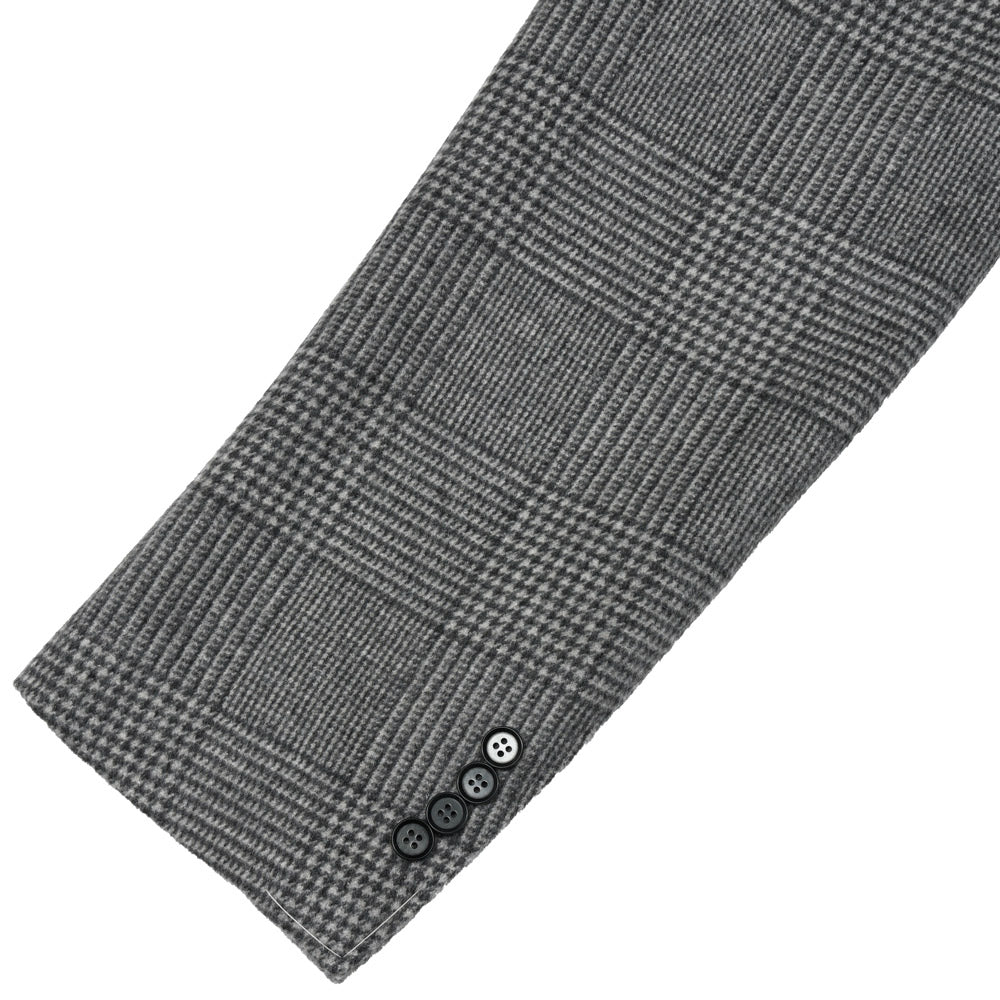 guji(グジ)カシミヤグレンチェックチェスターフィールドコート MADE BY RING JACKET / LoroPiana 14152200028