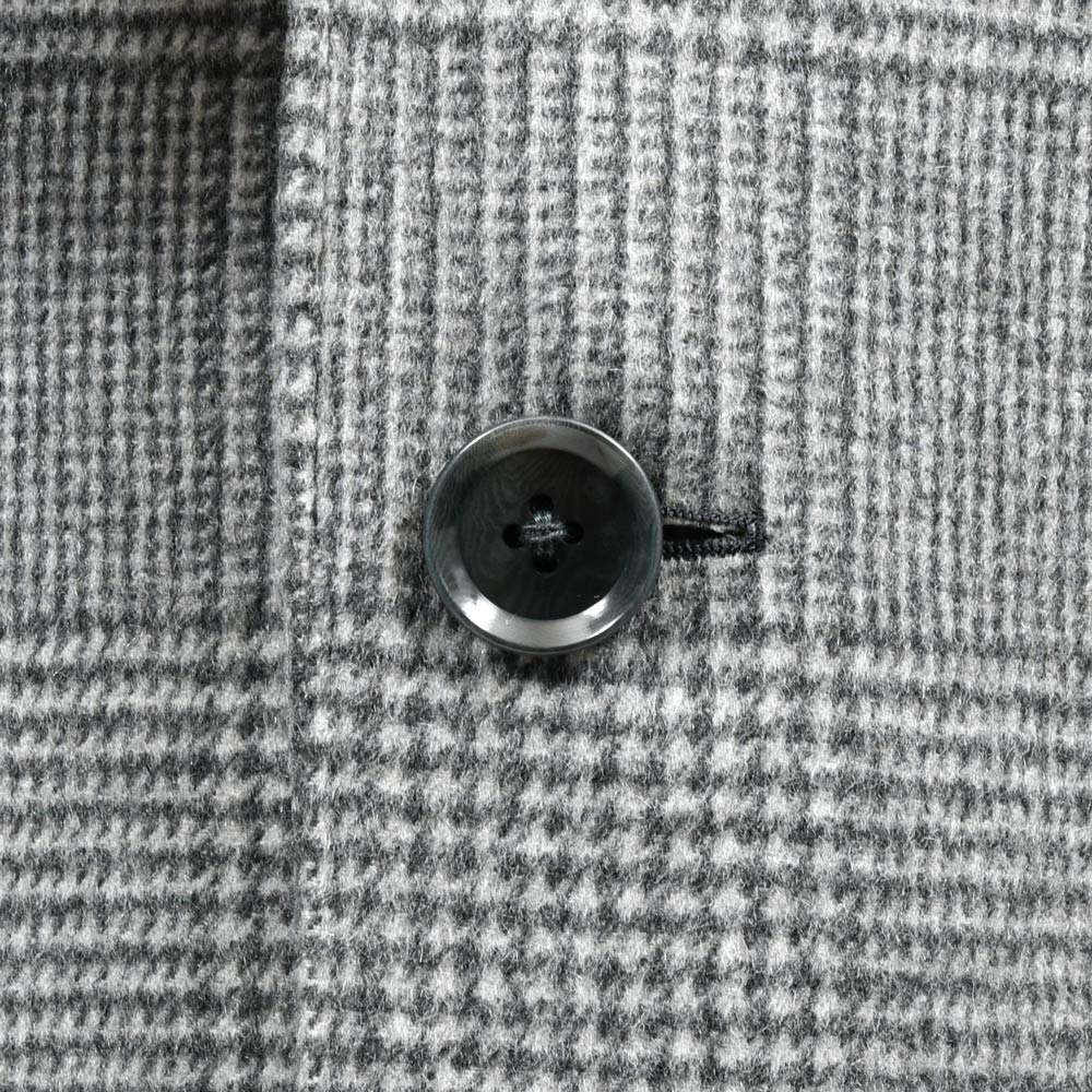 guji(グジ)カシミヤグレンチェックチェスターフィールドコート MADE BY RING JACKET / LoroPiana 14152200028