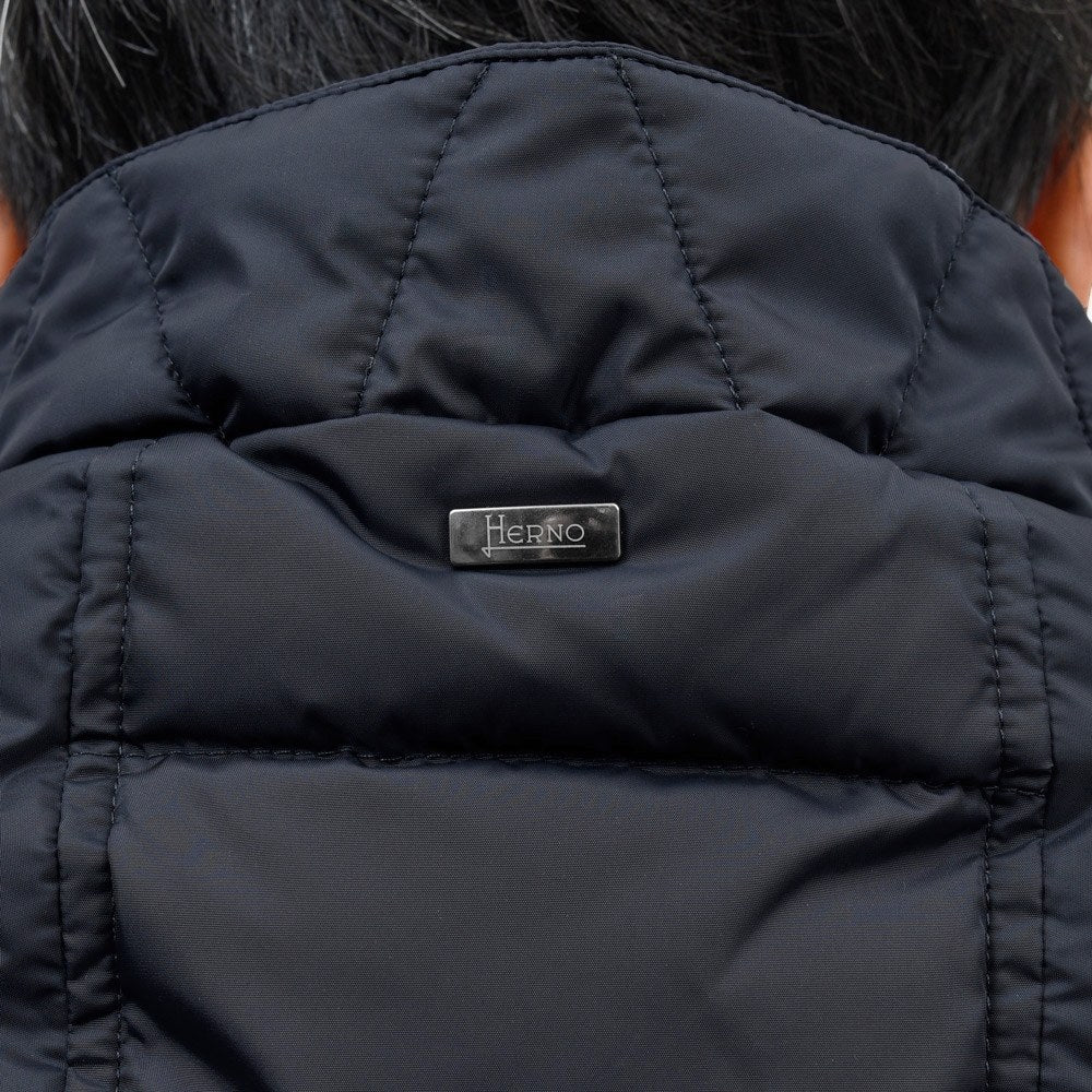 HERNO(ヘルノ) ウォーターレペレントナイロンフーディーダウンジャケット PI0191U-12004Z 14156003132