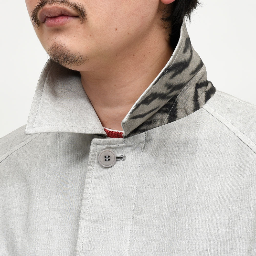 mando(マンド) レーヨンリネンバルカラーコート 26190-001 14161400037
