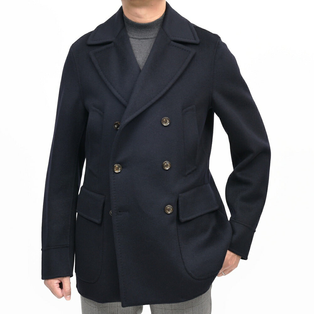 Montecore(モンテコーレ)ウールカシミアダブルフェイスピーコート 71029D367 14162006109
