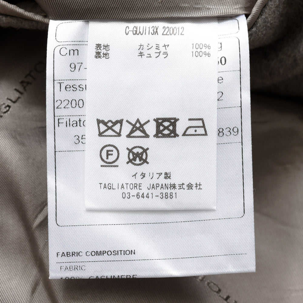TAGLIATORE(タリアトーレ)カシミアフランネルチェスターフィールドコート C-GUJI13X/220012 14162012054