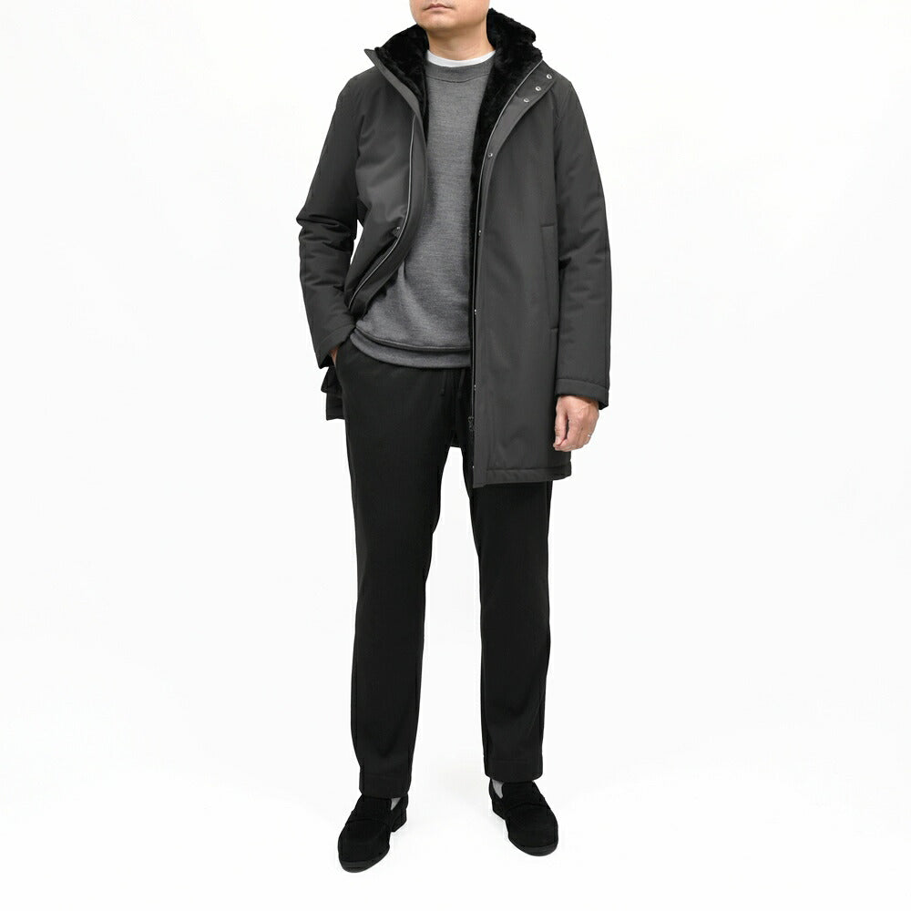 HERNO(ヘルノ)ウォーターレペレントポリエステルツイルパデッドフーディーコート PA000190U-12923 14166000132