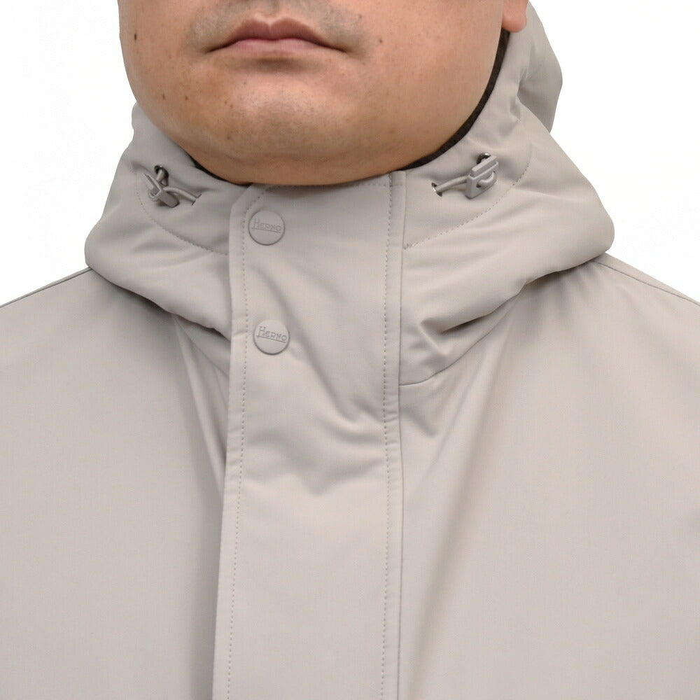 HERNO(ヘルノ)ウォーターレペレントポリエステルツイルパデッドフーディーコート PA000190U-12923 14166000132