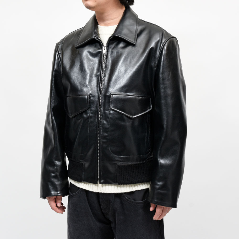 MARNI(マルニ) レザーフライトジャケット JUMY0218LQ ULV895 14262400138