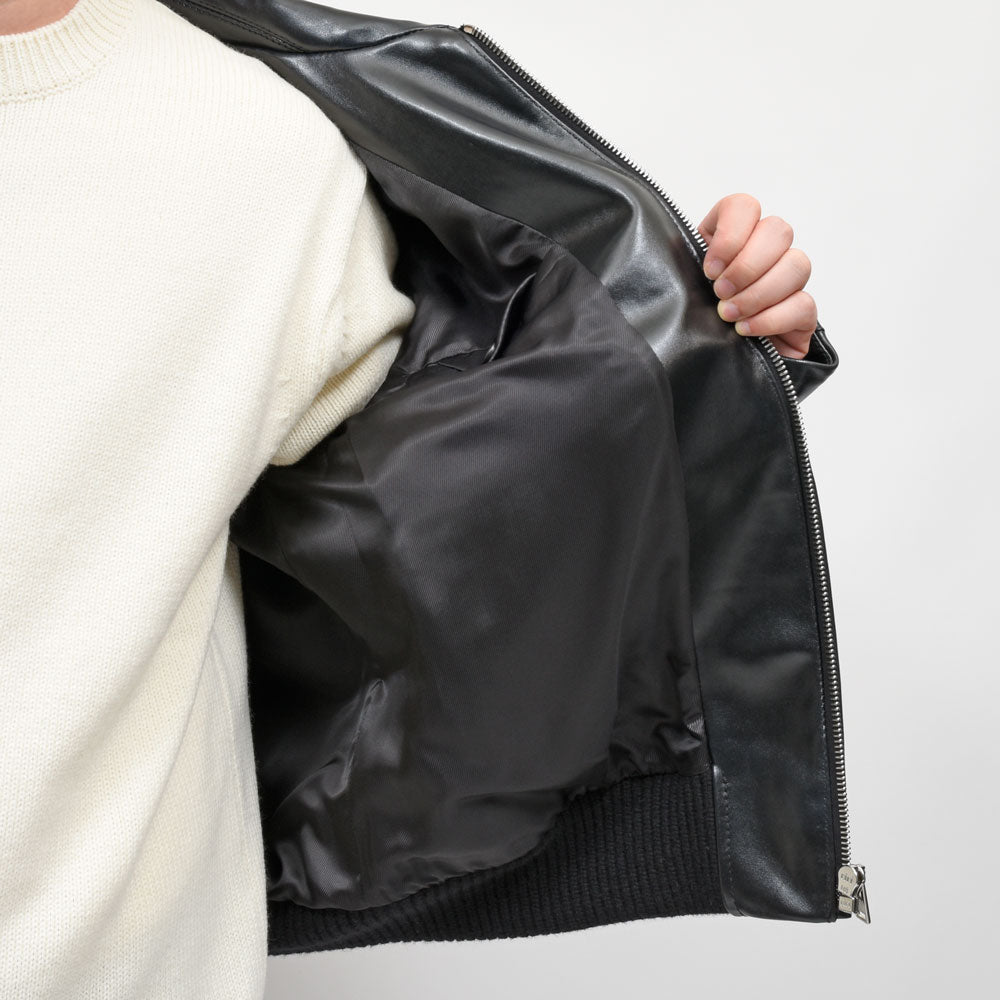 MARNI(マルニ) レザーフライトジャケット JUMY0218LQ ULV895 14262400138