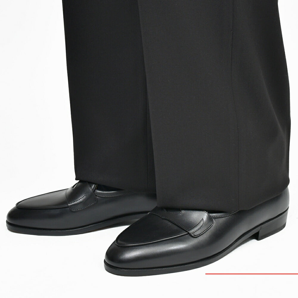 BAUDOIN & LANGE(ボードイン アンド ランジ) カーフレザーペニーローファー GRAND FLEURUS PENNY LOAFERS 15052001052