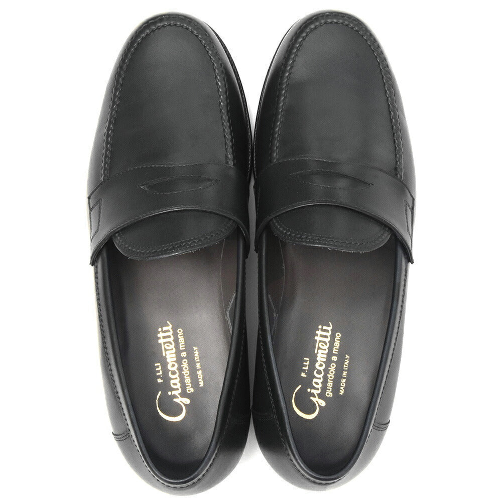 F.LLI Giacometti(フラテッリジャコメッティ) カーフレザーコインローファー FG257 15061000057