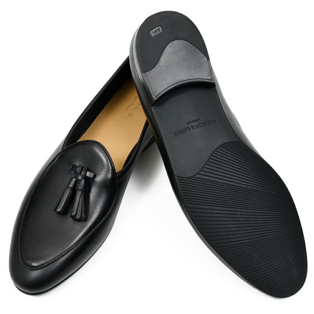 BAUDOIN & LANGE(ボードイン アンド ランジ) カーフレザータッセルローファー SAGAN CLASIC TASSELS(ラバーソール)245-59501 15061001052