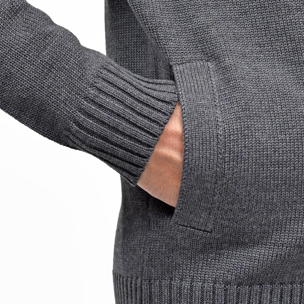 ZANONE(ザノーネ) 5ゲージウールスタンドカラーニットカーディガン CHIOTO/SLIM FIT/810130/ZR229/45602 16052000052