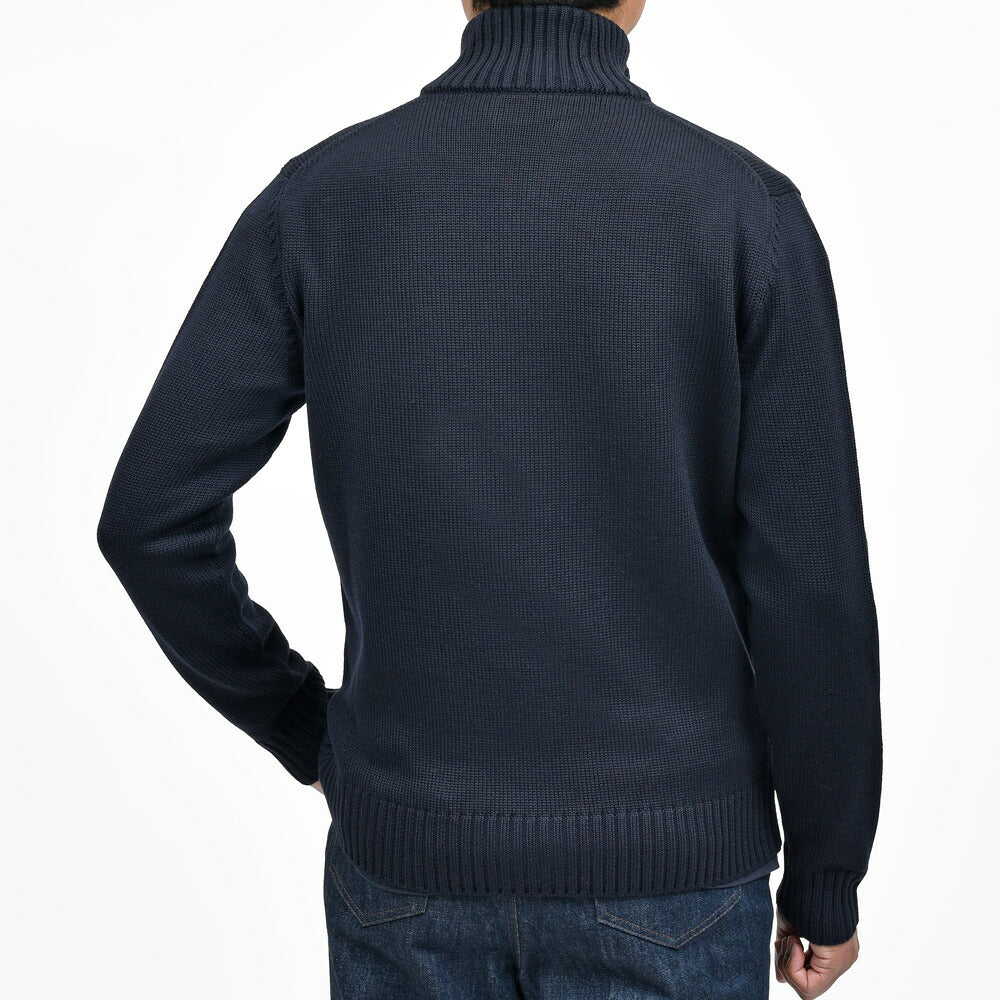 ZANONE(ザノーネ) 5ゲージウールスタンドカラーニットカーディガン CHIOTO/SLIM FIT/810130/ZR229/45602 16052000052