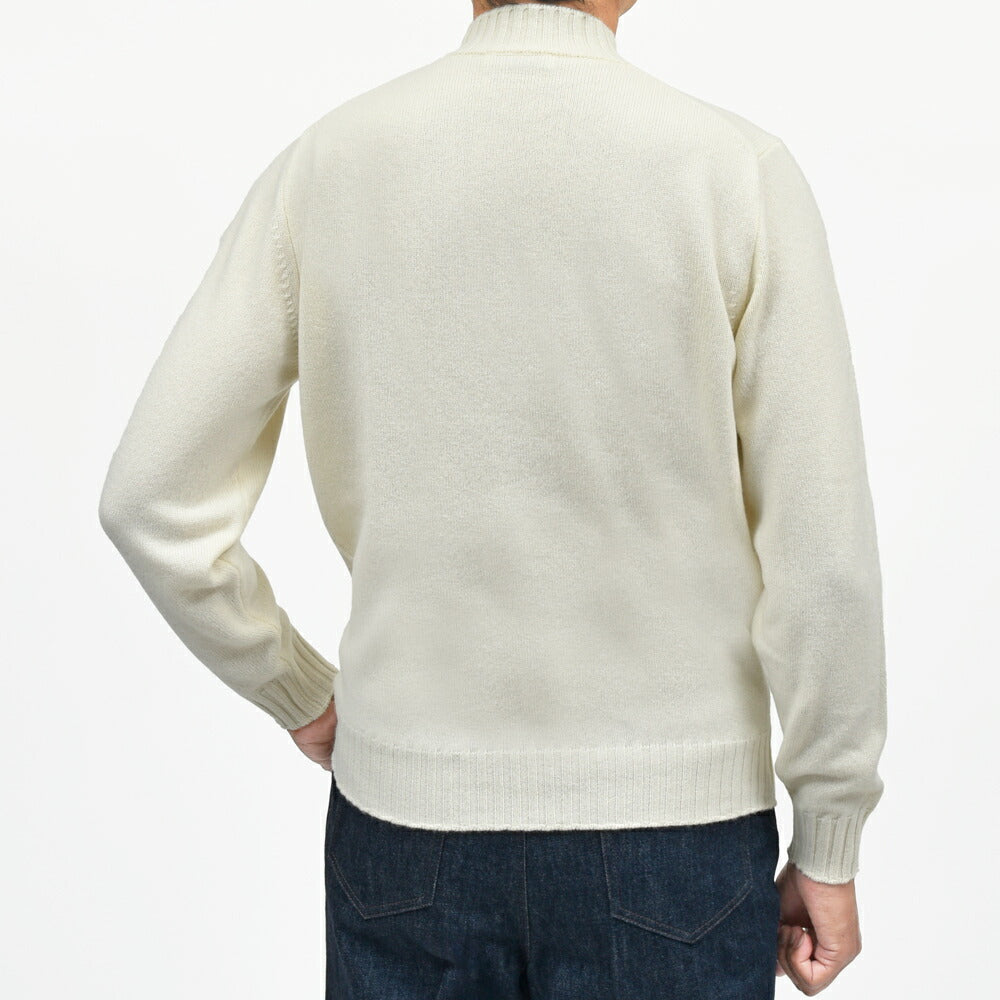 FILIPPO DE LAURENTIIS(フィリッポ デ ローレンティス) 7ゲージウールカシミアモックネックニット LU3ML32 16052005109