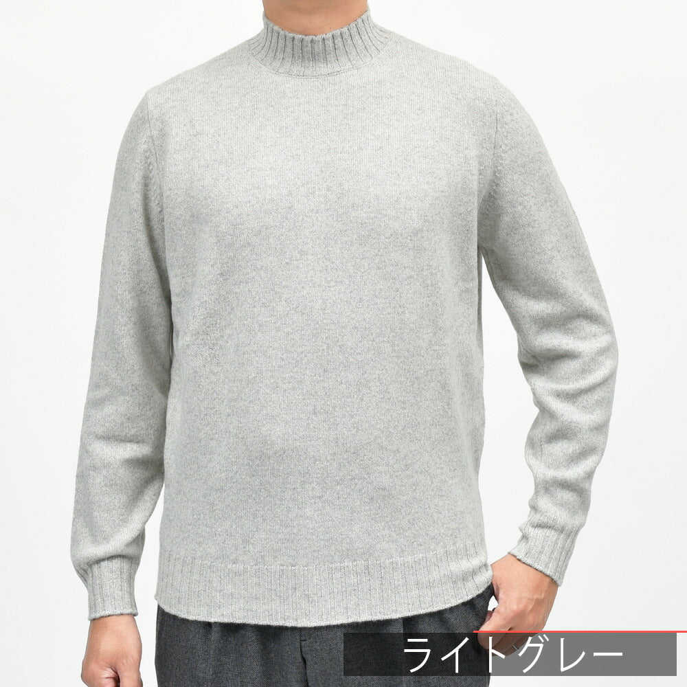 FILIPPO DE LAURENTIIS(フィリッポ デ ローレンティス) 7ゲージウールカシミアモックネックニット LU3ML32 16052005109