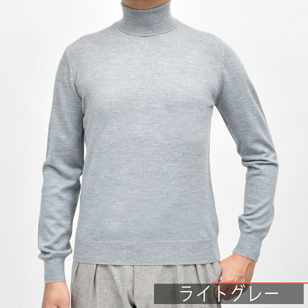 GRAN SASSO(グランサッソ) 12ゲージウールタートルネックニット 55157/14290 16052009035