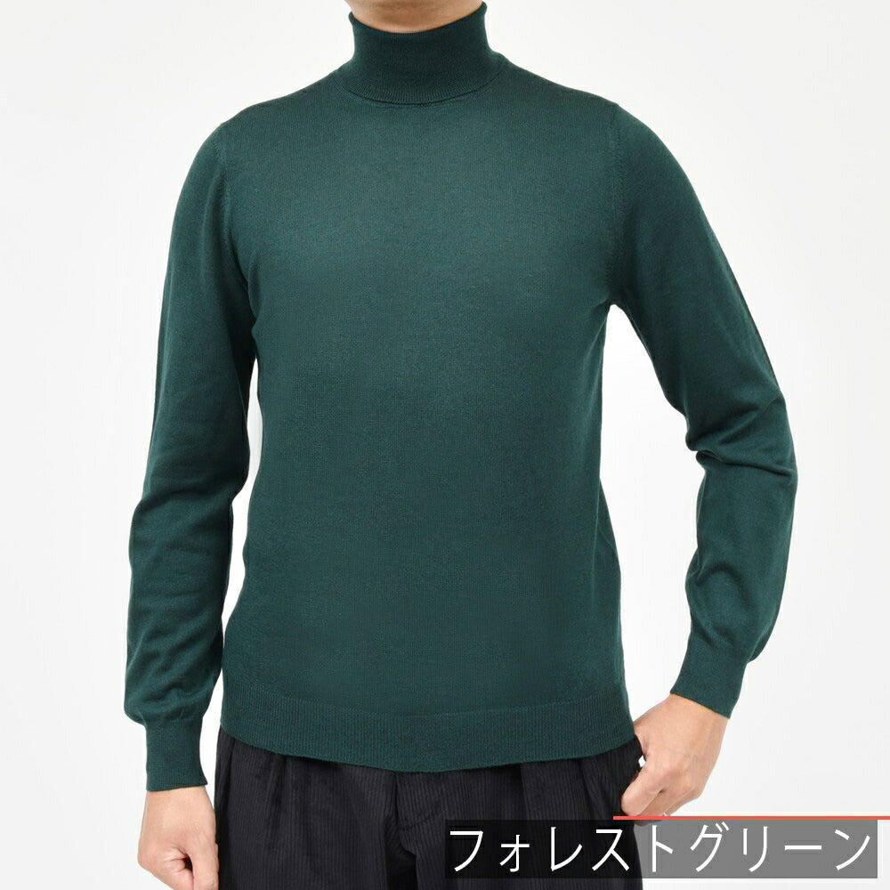 GRAN SASSO(グランサッソ) 12ゲージウールタートルネックニット 55157/14290 16052009035