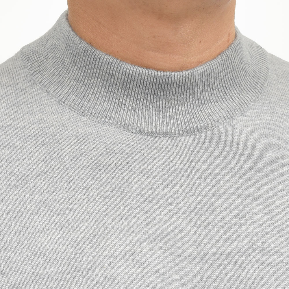 GRAN SASSO(グランサッソ) 12ゲージカシミアモックネックニット 55108/15590 16052012035