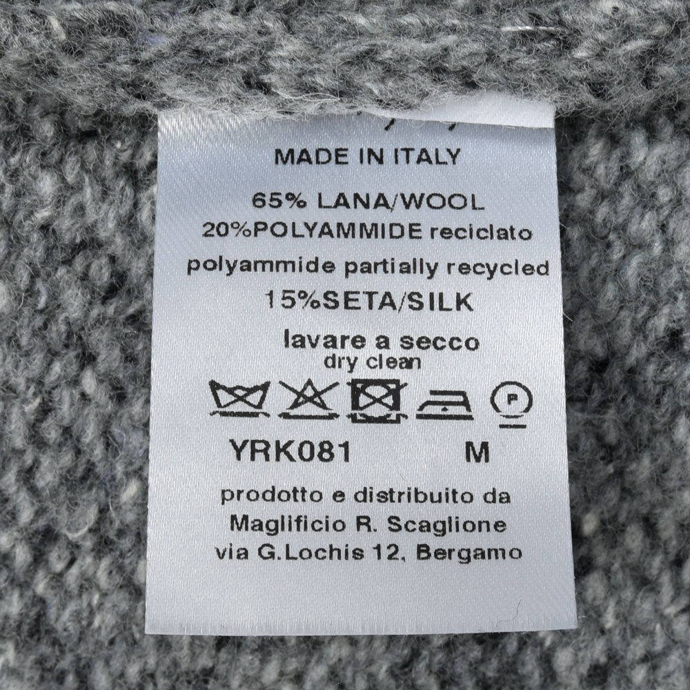 ma'ry'ya(マリア) ウールナイロンシルクニットフーディ YRK081 16052400025