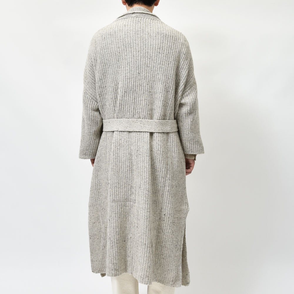ma'ry'ya(マリア) ウールナイロンシルクニットコート YRK087 16052401025