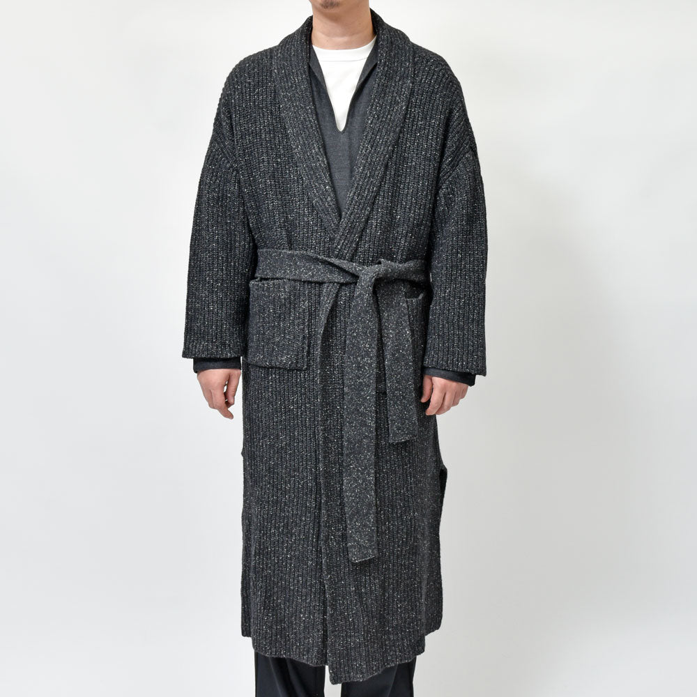 ma'ry'ya(マリア) ウールナイロンシルクニットコート YRK087 16052401025