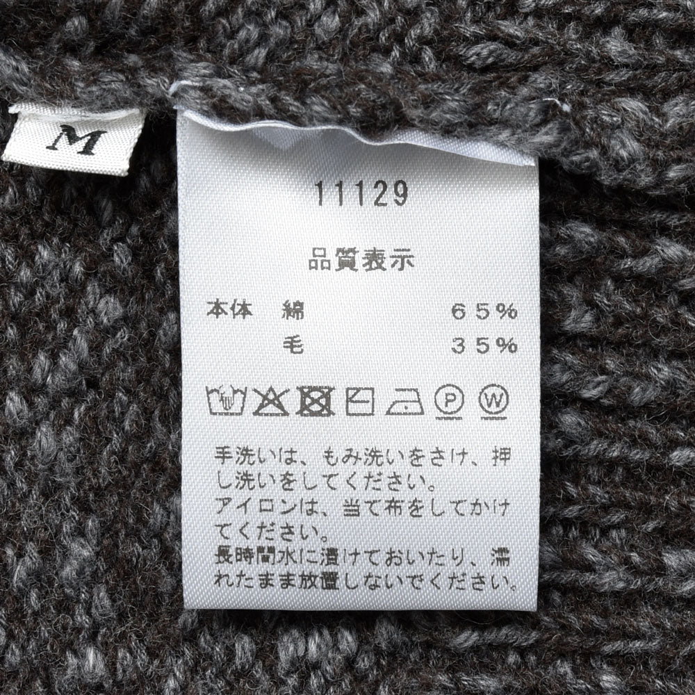 RENCONTRANT(レンコントラント) コットンウールメランジタートルネックニット 11129 16052408172