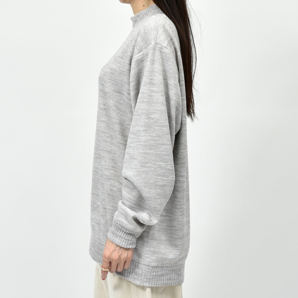AMBELL(アンベル) KEY PIECE アクリルウールメランジモックネックニット 00123 genderless 16052700163
