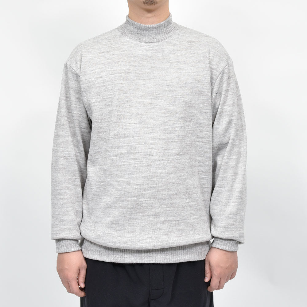 AMBELL(アンベル) KEY PIECE アクリルウールメランジモックネックニット 00123 genderless 16052700163