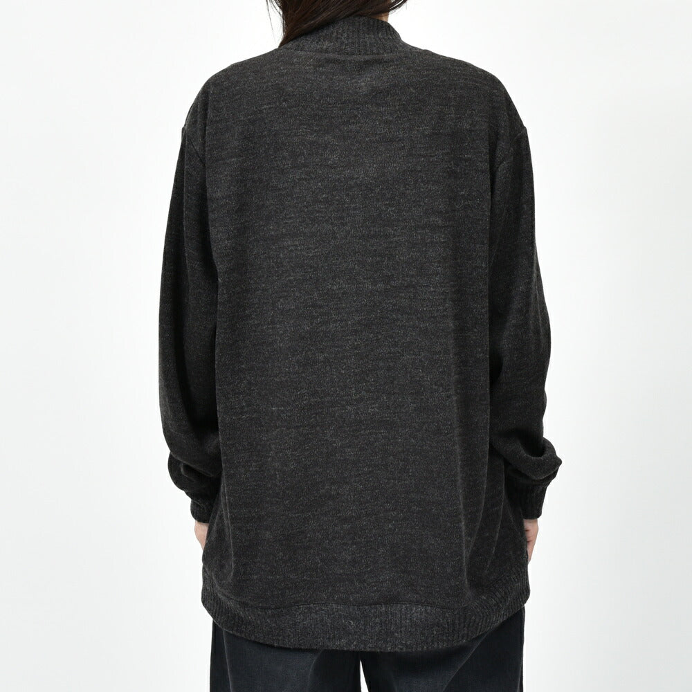 AMBELL(アンベル) KEY PIECE アクリルウールメランジモックネックニット 00123 genderless 16052700163