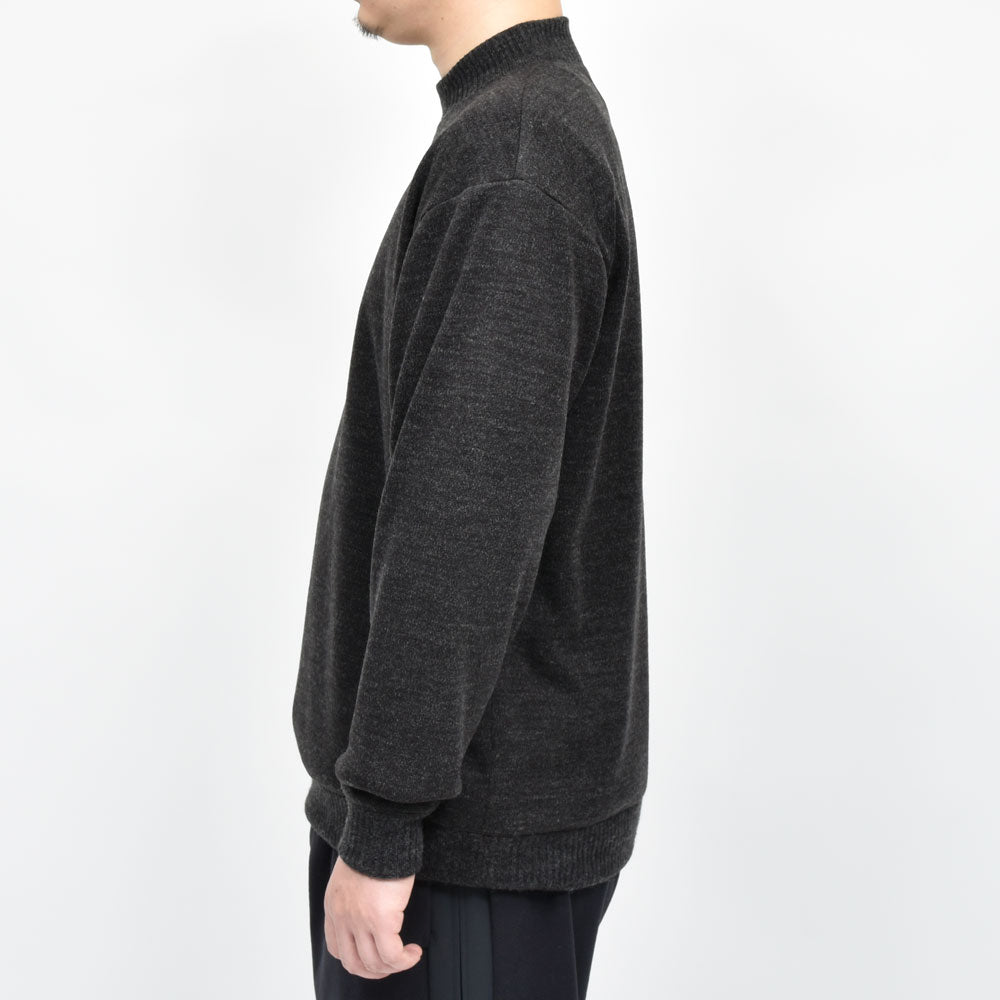 AMBELL(アンベル) KEY PIECE アクリルウールメランジモックネックニット 00123 genderless 16052700163