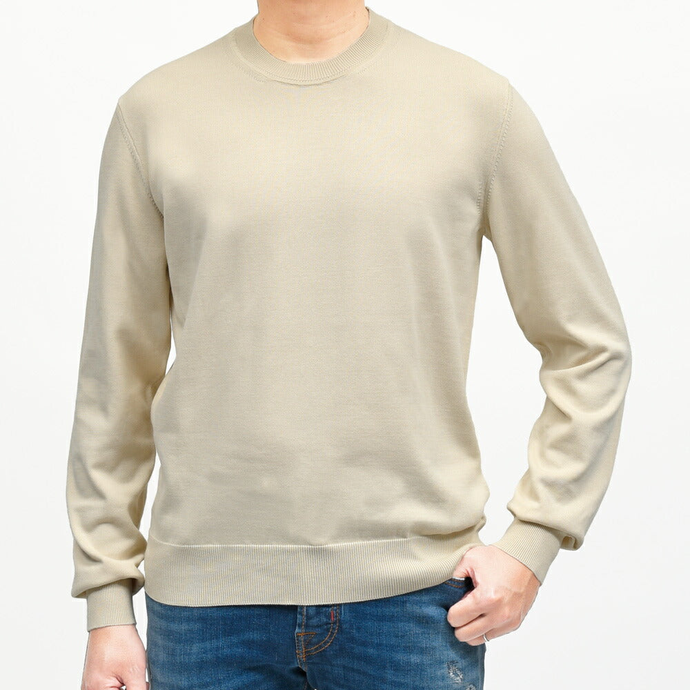 JACOB COHEN(ヤコブコーエン) コットンクルーネックニット 226-35306 16055002052