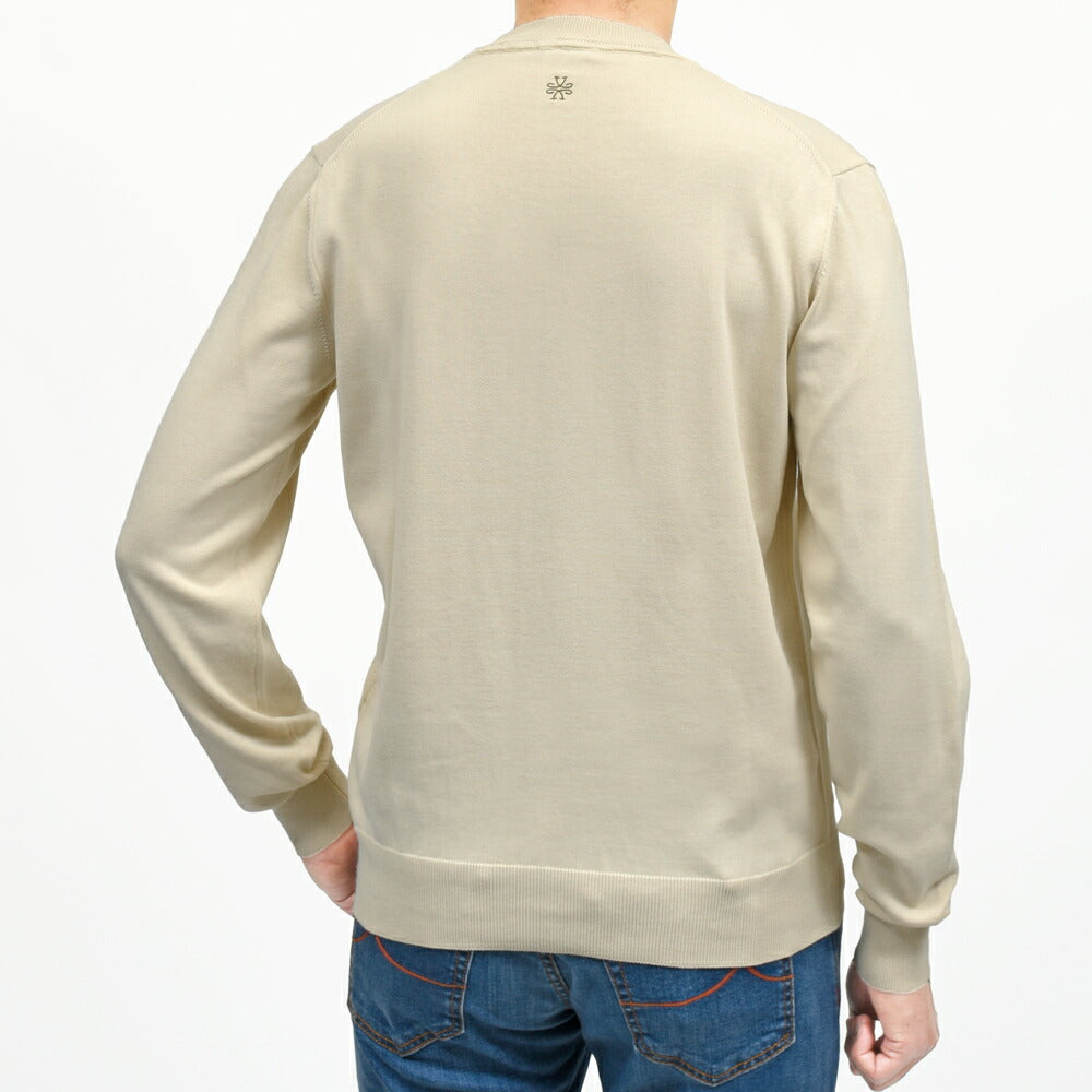 JACOB COHEN(ヤコブコーエン) コットンクルーネックニット 226-35306 16055002052