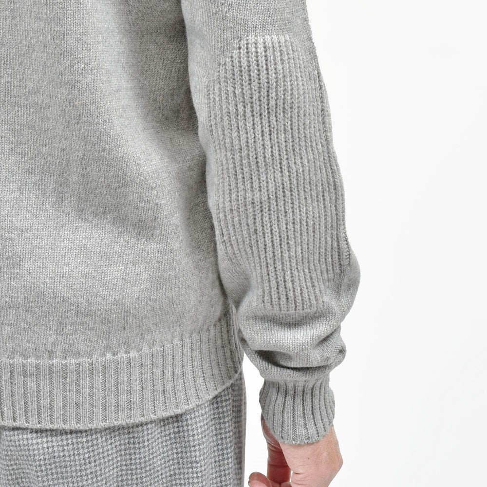SEASE(シーズ) POLO COARSEHAIR ハイゲージカシミアスキッパーニットポロ SE252UAKP040XG053 16056000039