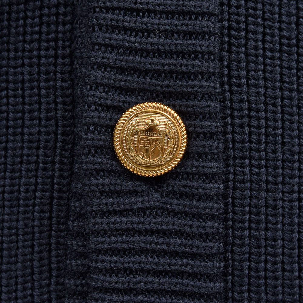 ZANONE(ザノーネ) 7Gゲージウールハーフフィッシャーマンリブニットカーディガン CARD RAG/SLIM FIT/810236/ZN235/45603(M) 16056305052