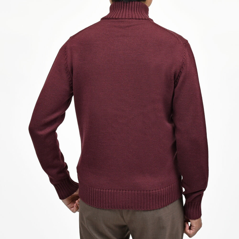 ZANONE(ザノーネ) 5ゲージウールスタンドカラーニットカーディガン CHIOTO/SLIM FIT/810130/ZR229/45602(M) 16056307052