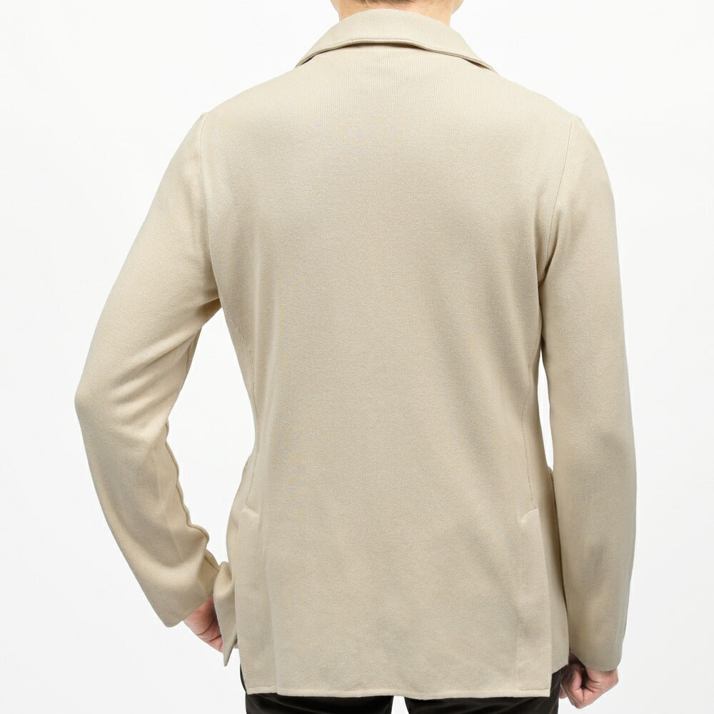 LARDINI(ラルディーニ) コットンミラノリブニットジャケット JCNCJLJM56/CN66003 16061001109