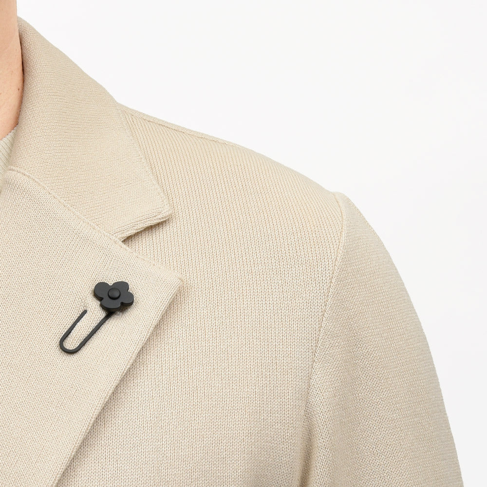 LARDINI(ラルディーニ) コットンミラノリブニットジャケット JCNCJLJM56/CN66003 16061001109