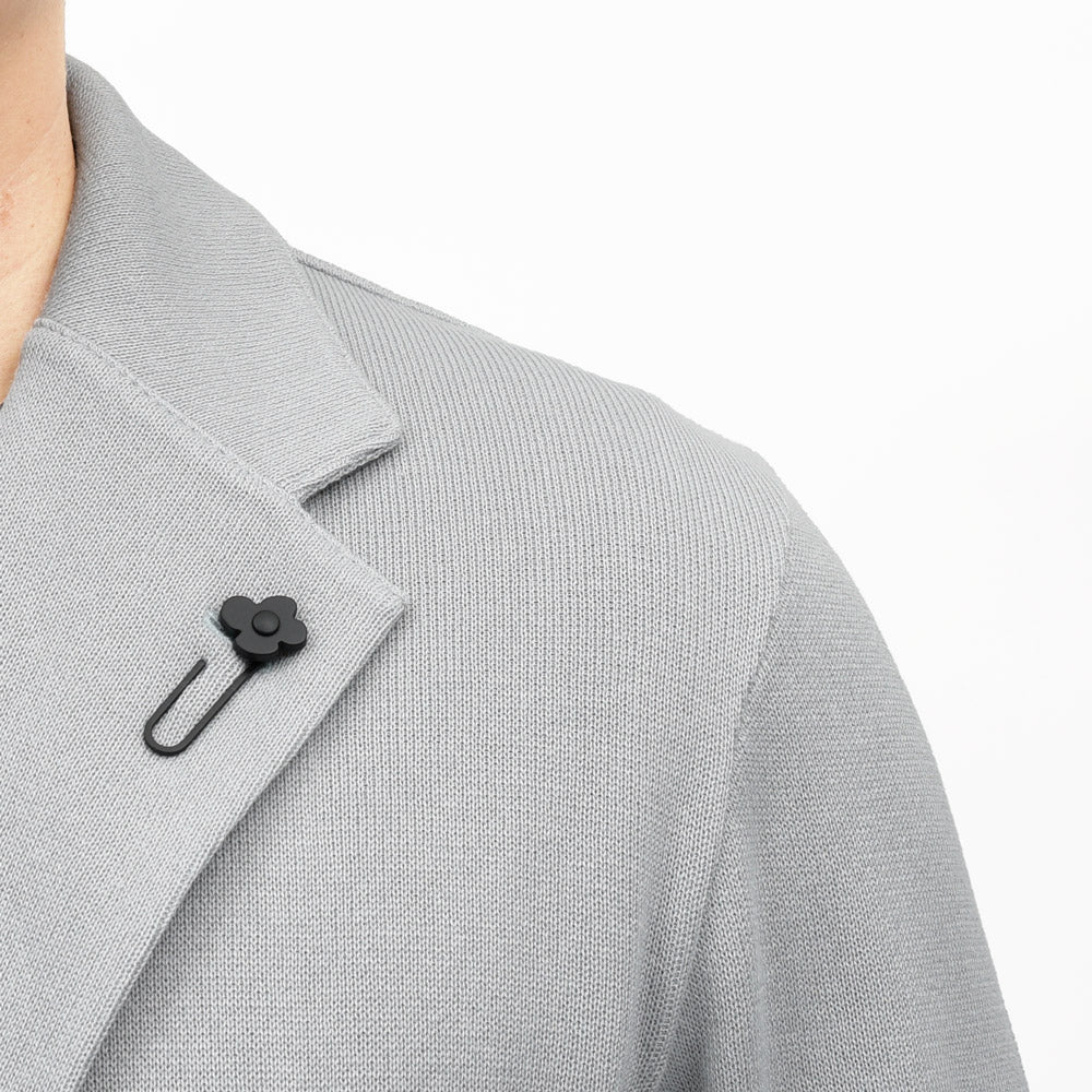 LARDINI(ラルディーニ) コットンミラノリブニットジャケット JCNCJLJM56/CN66003 16061001109