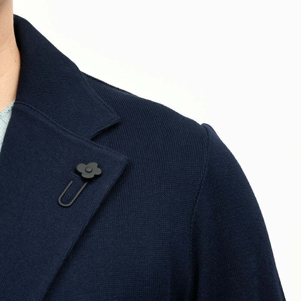 LARDINI(ラルディーニ) コットンミラノリブニットジャケット JCNCJLJM56/CN66003 16061001109