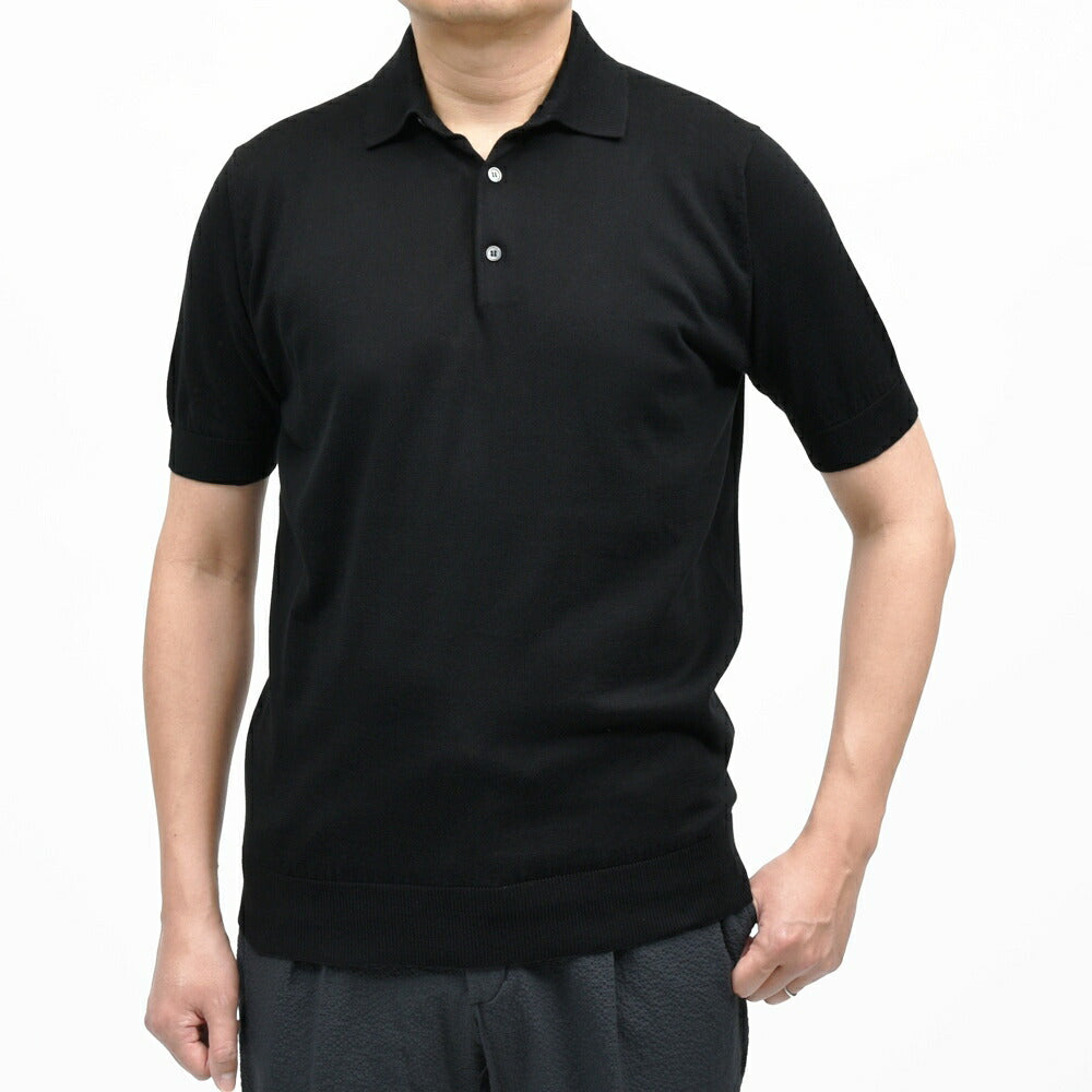 FILIPPO DE LAURENTIIS(フィリッポ デ ローレンティス) 12ゲージコットンS/Sニットポロ PL1MC46 16061002109