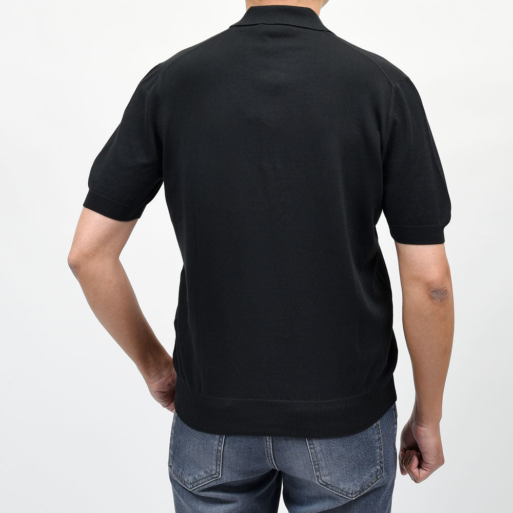 GRAN SASSO(グランサッソ) 12ゲージソフトコットンS/Sニットポロ 55165/18190 16061009035