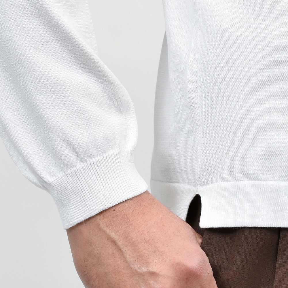 GRAN SASSO(グランサッソ) 12ゲージソフトコットンクルーネックニット 58136/18120 16061010035