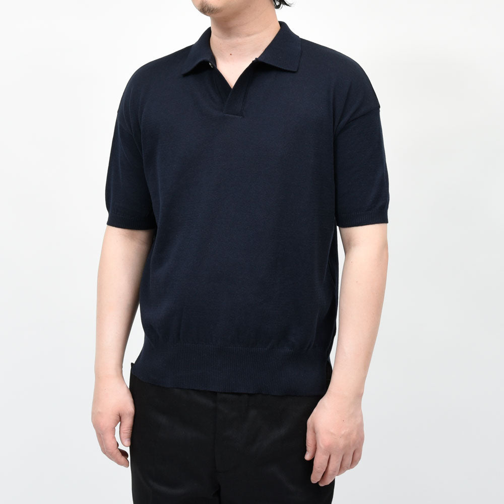 ma'ry'ya(マリア) コットンニットポロ YSK038 16061401112