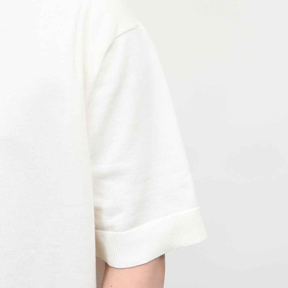 AMBELL(アンベル) KEY PIECE コットンシルククルーネックS/Sニット 00133 16061401163